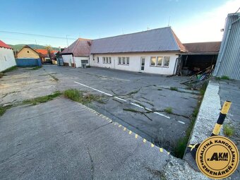 VÝROBNÉ A SKLADOVÉ PRIESTORY +  RD NA PREDAJ,  ZVOLENSKA SLA - 15