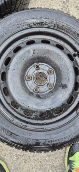 Predám plechové disky 205/55 R16 - 15