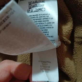 Vans hnedá /čierna flísová bunda fleece ľahká bunda mikina L - 15