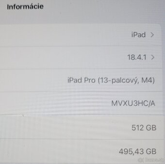 Apple Ipad pro 13 WiFi, SIM, 512GB, magic keyboard, puzdro - 15
