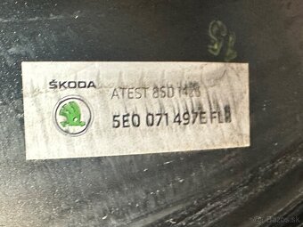 Predám hlinikové disky Skoda Crystal 17" 4x čierne - 15