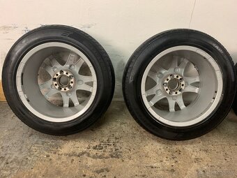 Mercedes 4x elektrony + 4x zimne gumy   17 235/55R17 - 15