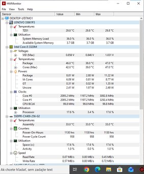 Na predaj 15,6" notebook Lenovo ThinkPad Edge E530c. - 15