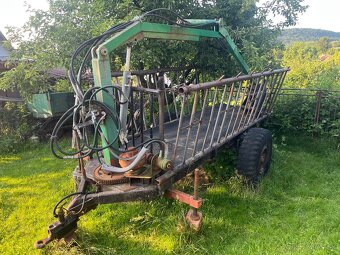 Traktor domacej vyroby 3 valec Zetor vlecka drabinak - 15