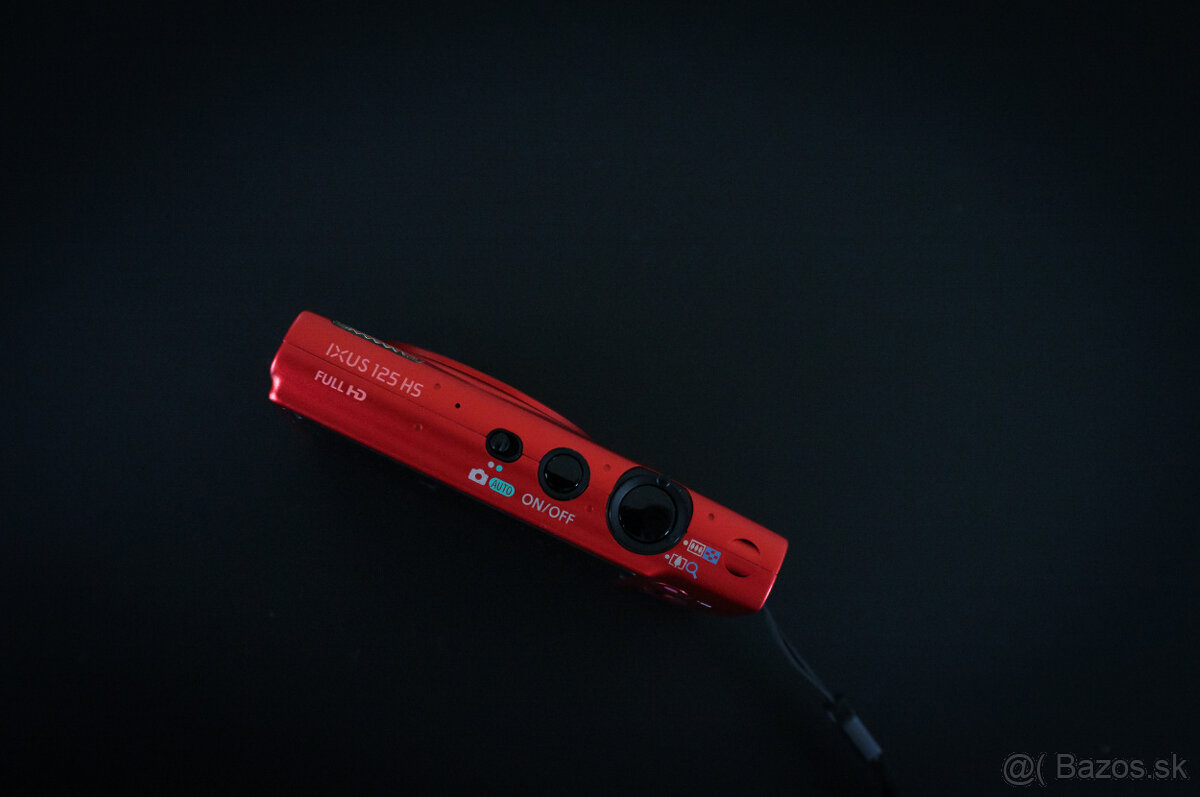 Canon IXUS 125 HS červený - 16