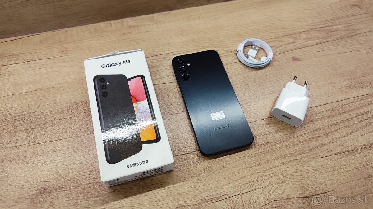 Samsung Galaxy A14 black – nepoužívaný / super stav - 16