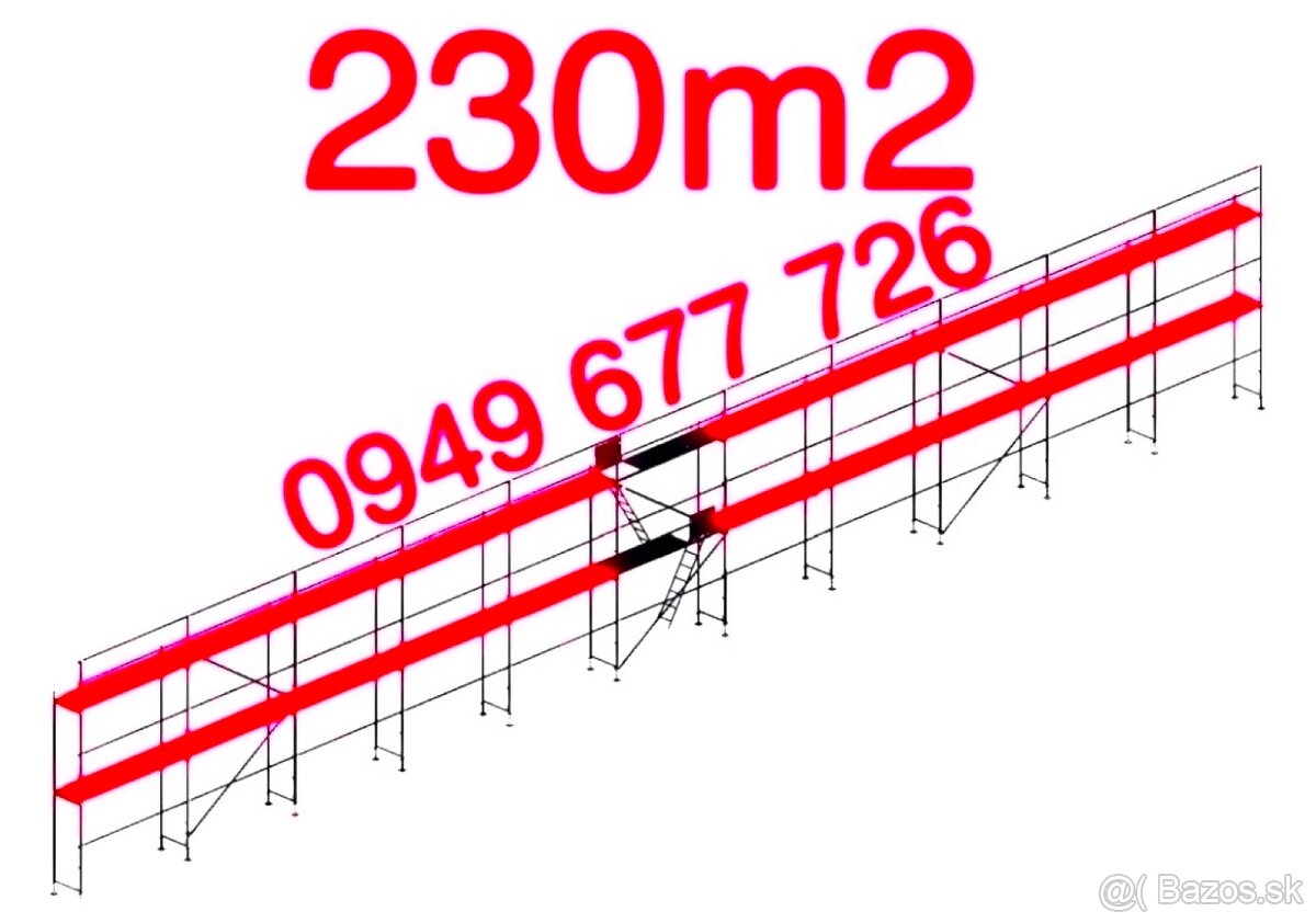 Predám stavebné lešenie certifikované - 16
