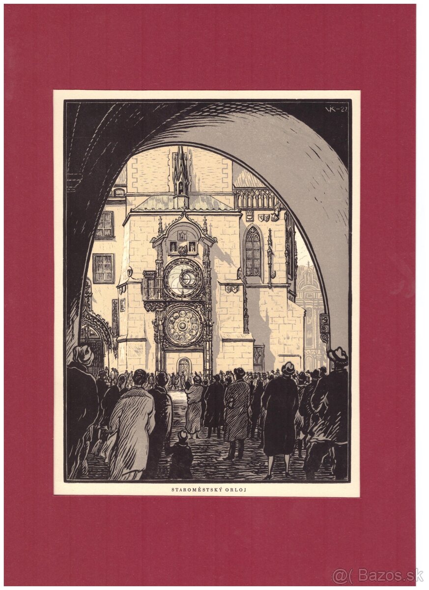 Karel Vik, drevoryty 6 - 16