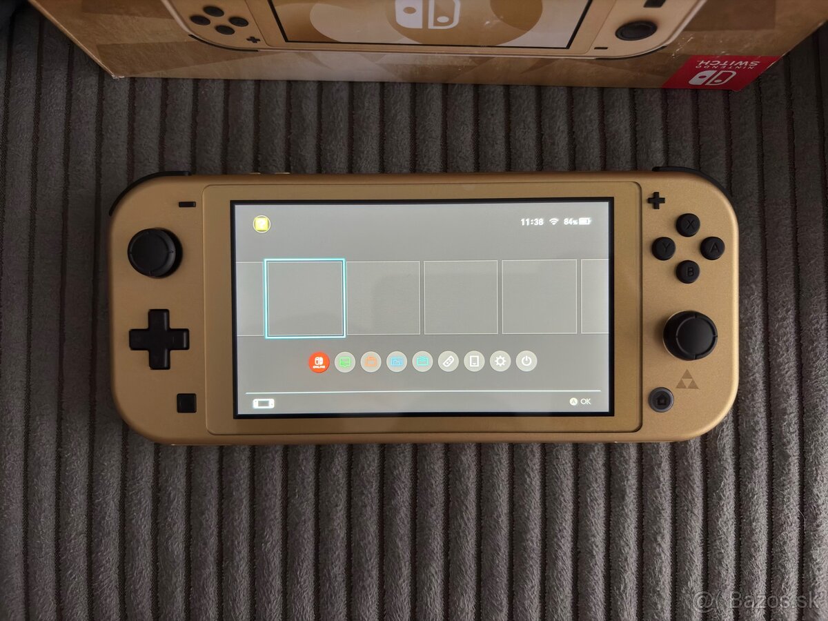 Nintendo Switch Lite Hyrule Edition + Magnetický kryt - 16