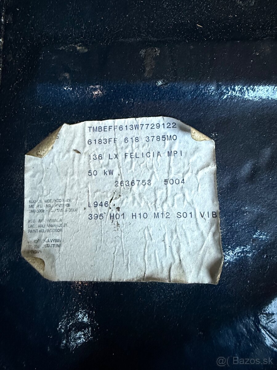 Škoda Felicia 1.3 50KW - 16
