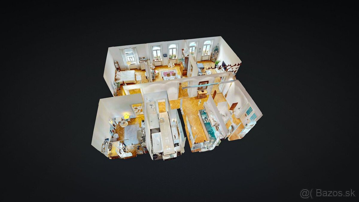 Exkluzívny 4-izbový byt v secesnom dome s výťahom – Šafáriko - 16