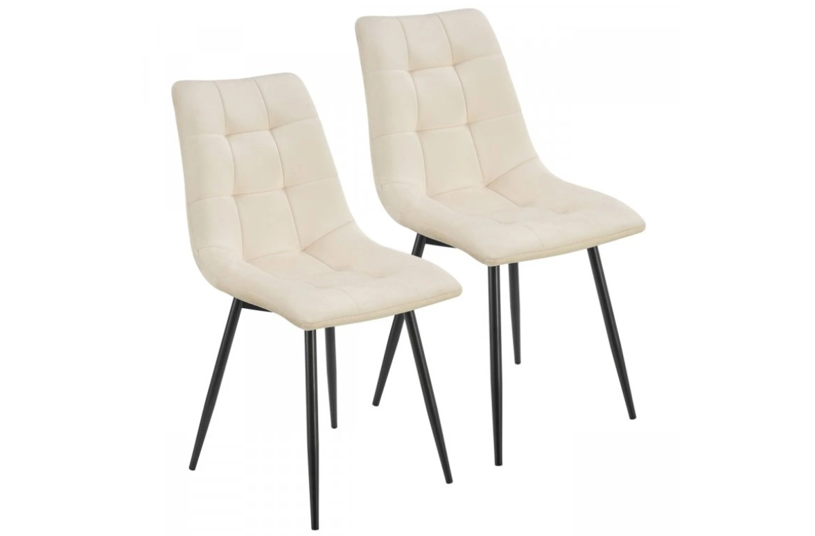 Jedálenské stoličky - sivá a biela farba - 3 druhy - 16