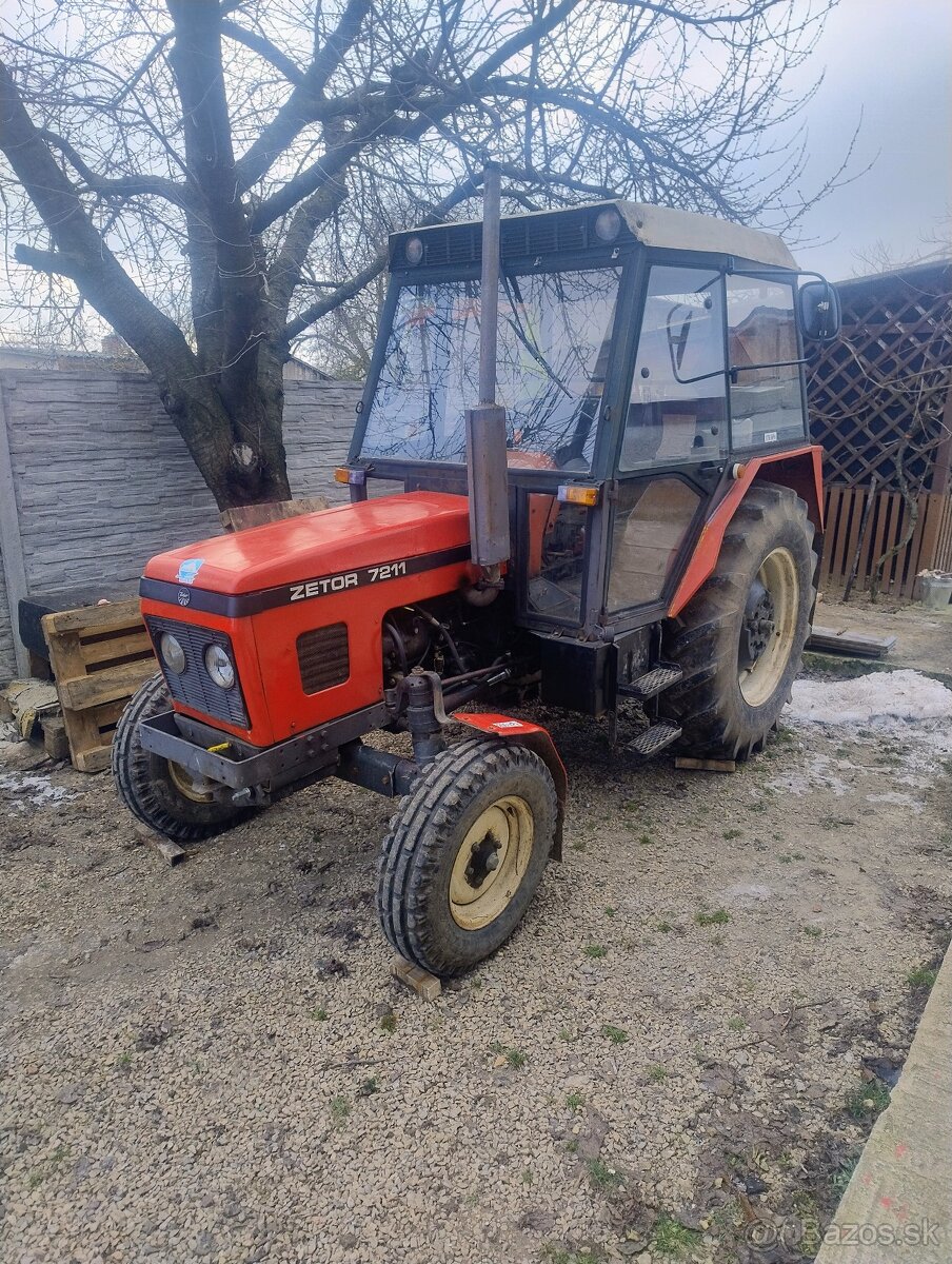Vymením Zetor 7211 stp ŠPZ - 16
