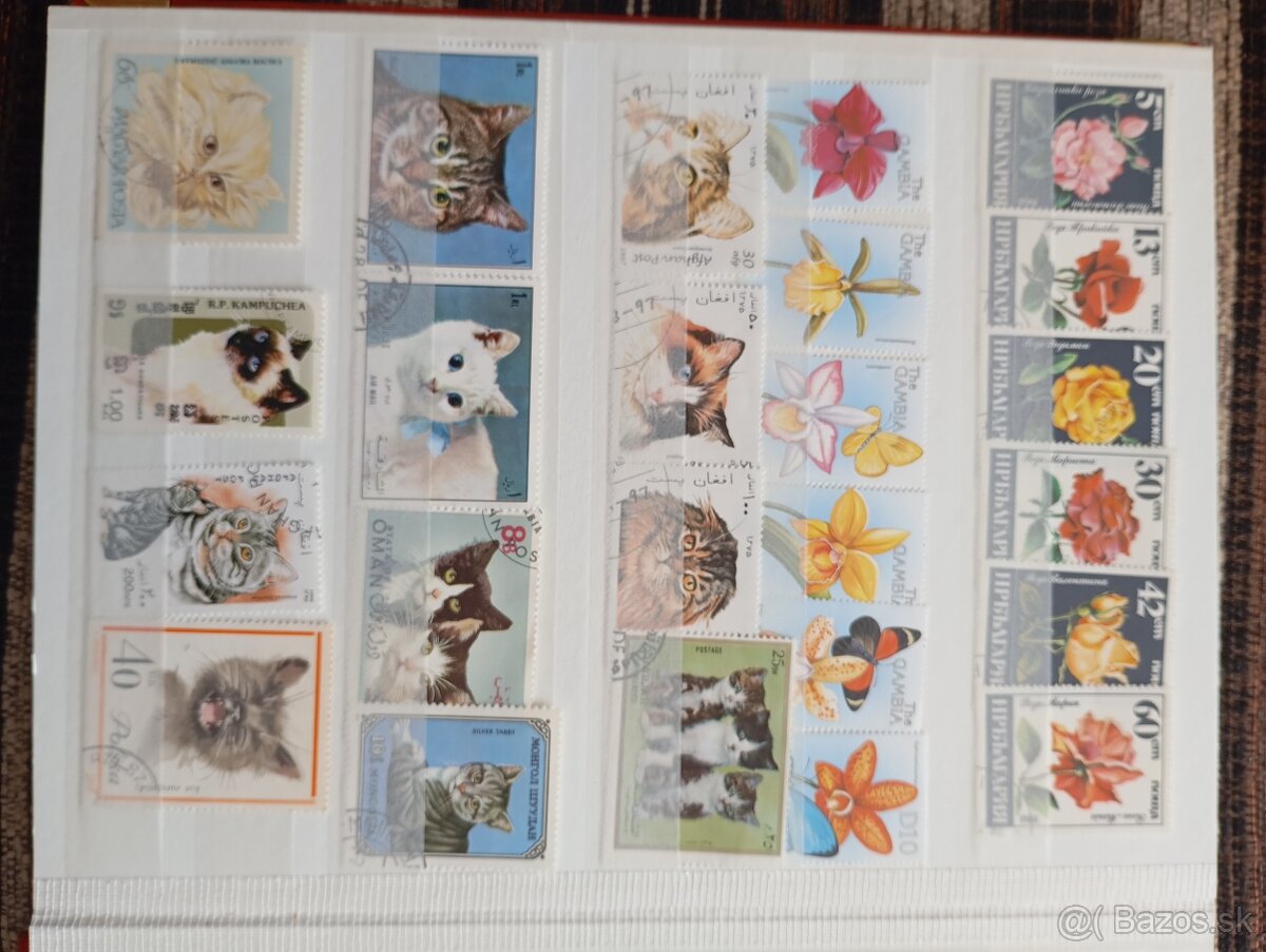 Album známok fauna a flóra. - 16