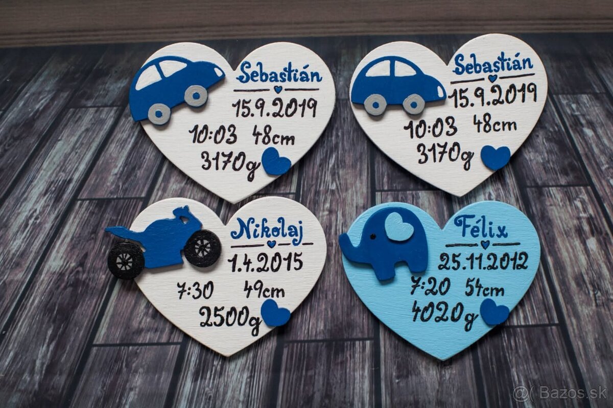 Ručne maľované magnetky - 16