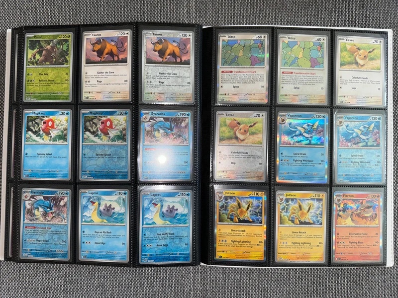 151 Pokémon 1-165 EX, Holo, Reverse Holo karty - 16