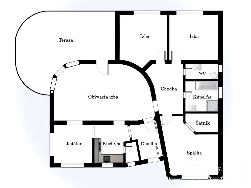 BOSEN | Novostavba s peknou terasou a záhradou, 673m2 - 16