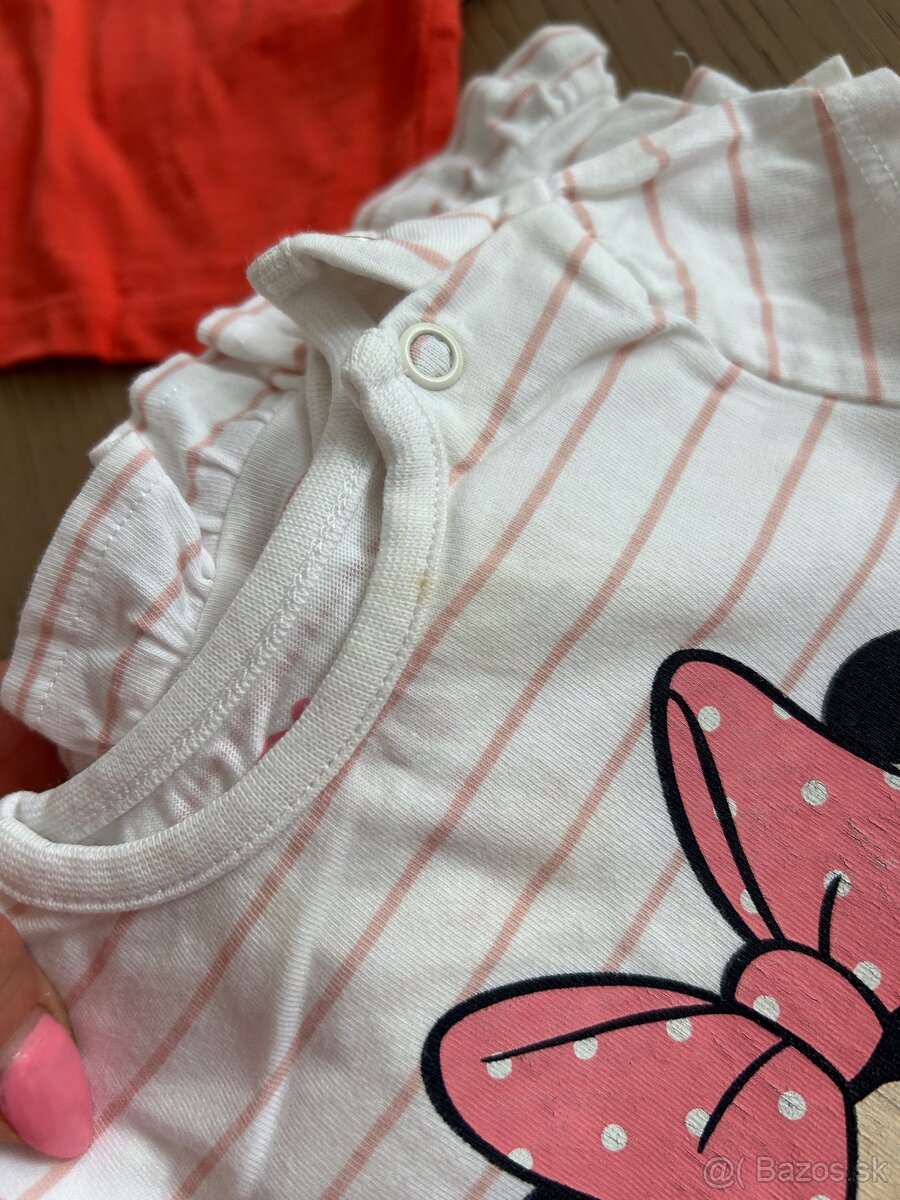 veľký balík letného oblečenia pre dvojičky 74-80 - 16