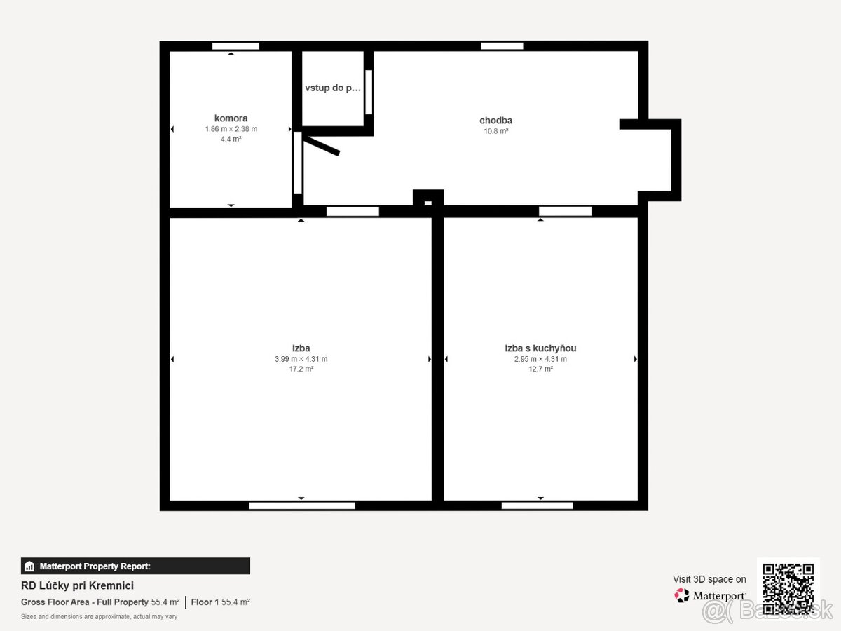 Vidiecky dom s obrovským pozemkom, Lúčky pri Kremnici - 16