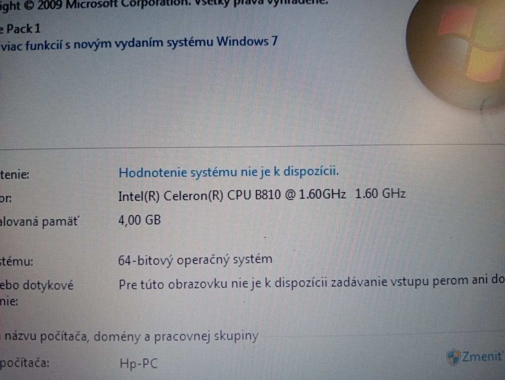 predám na diely notebooky HP 3 .. - 16