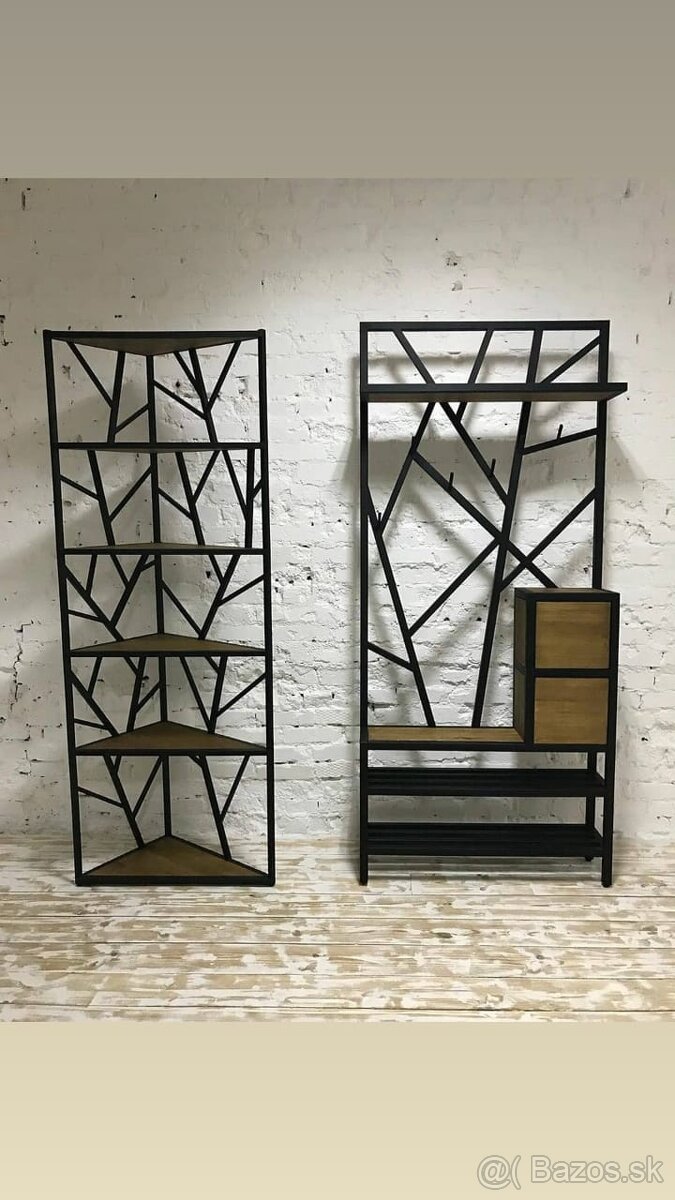 Poschodová posteľ kovová posteľ industry - 16