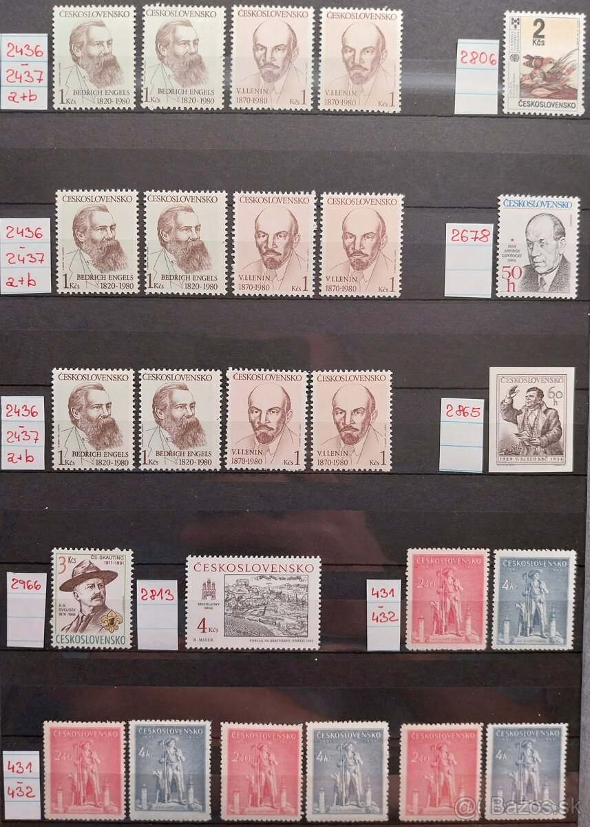 Známky ČSR – 3 - 16