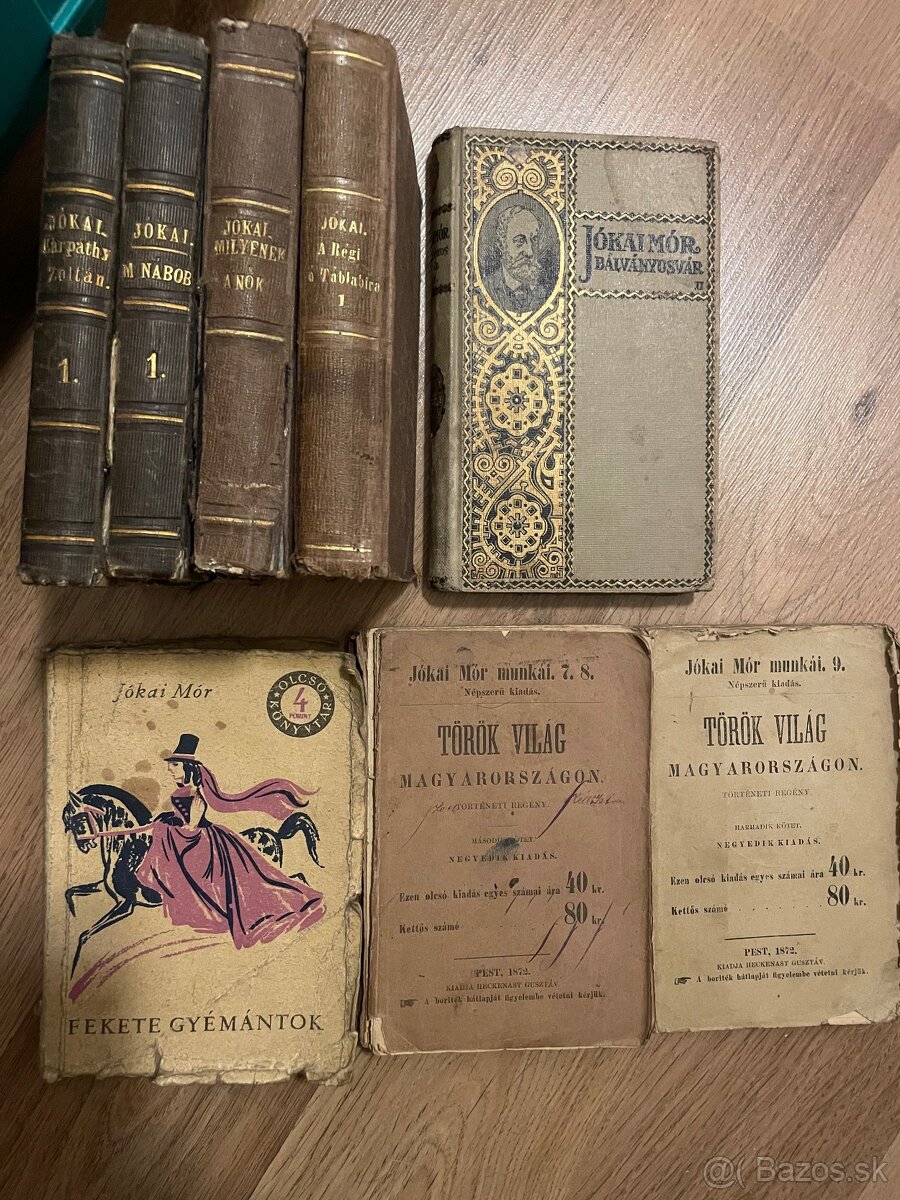 Knihy staré maďarské 1 - 16