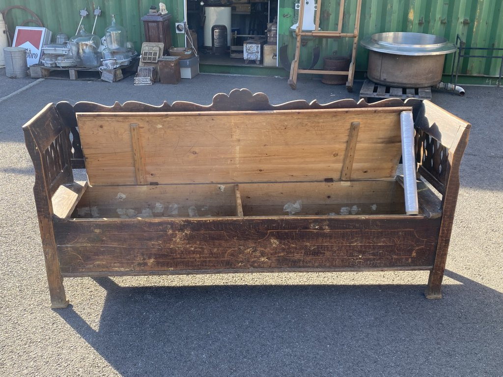 starožitné ľudové lavice - 16