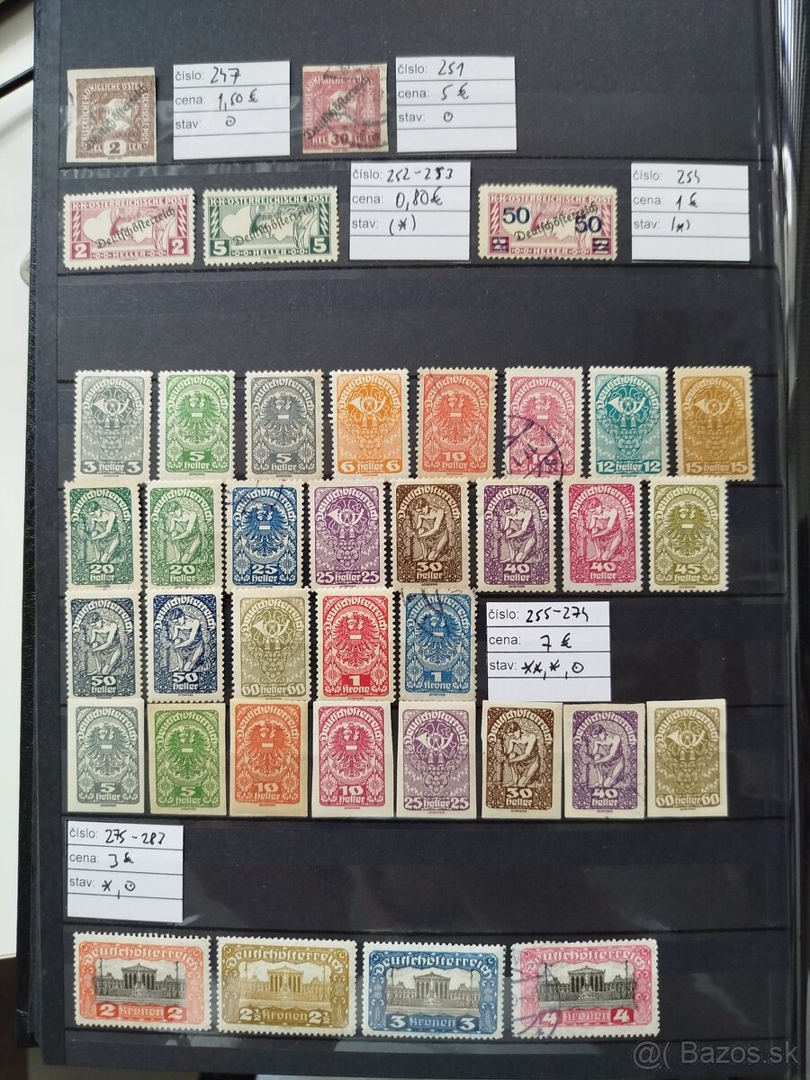 staré Rakúsko - zbierka známok, album grátis - 16