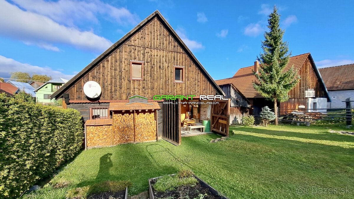 Predaj chalupa, 134 m2, pozemok 446 m2, Važec, ul. Vyšná - 16