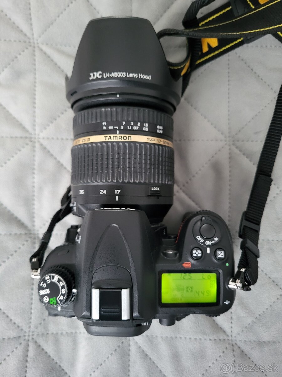 Nikon D7000 (len 24tis. záberov) + Tamron 17-50mm f/2.8 VC + - 16