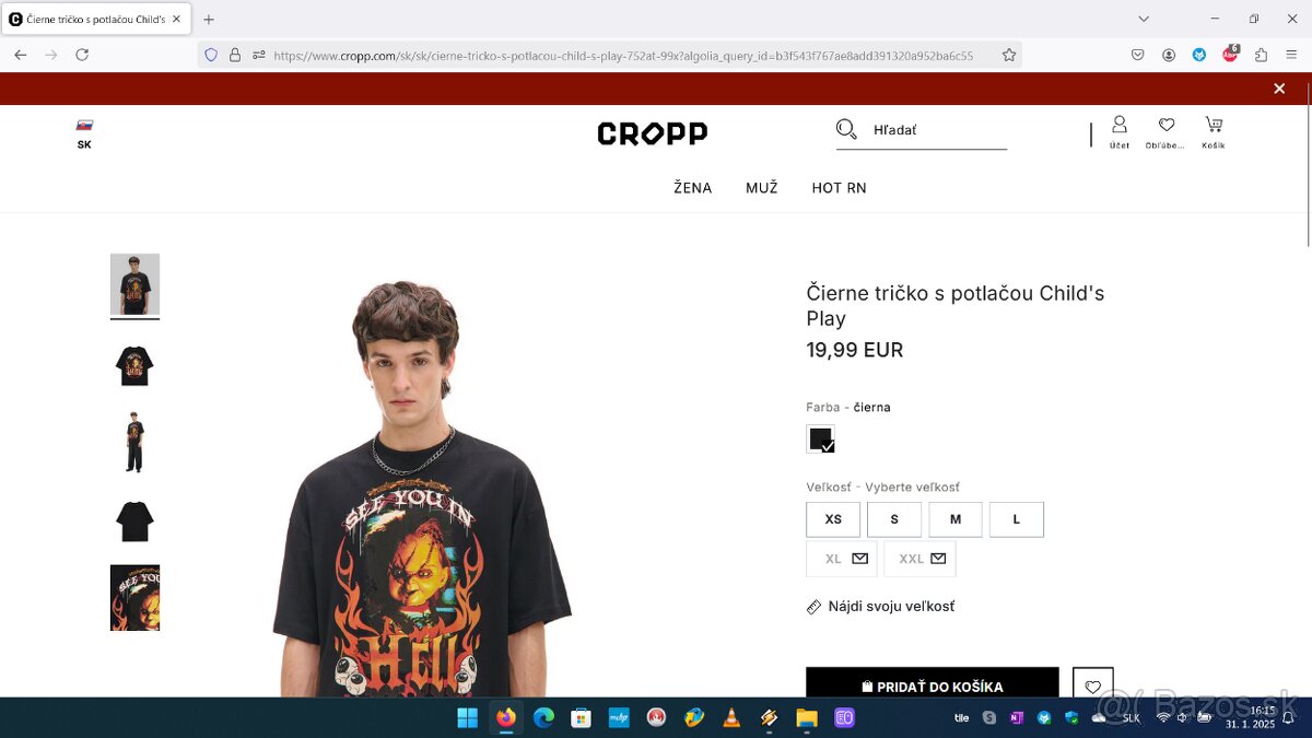 Tričko Lebky, Tričko HM, Tričko Chucky - 16