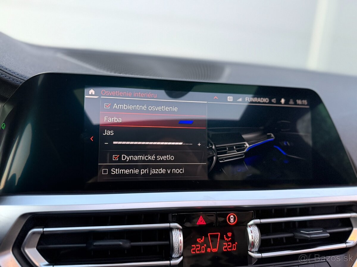 Bmw 320xd 140kw M sport xdrive laser pano shadow black - 16