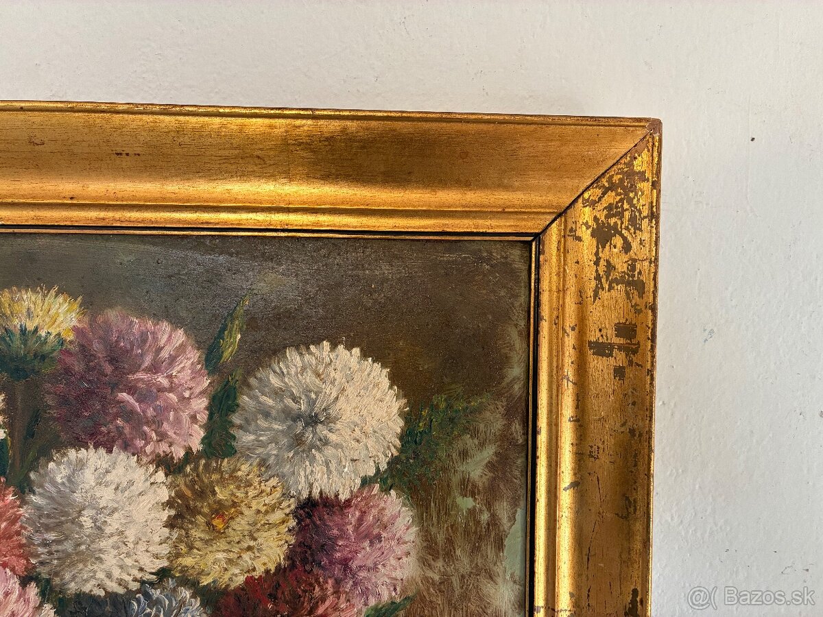 Olejomaľba na doske - 16