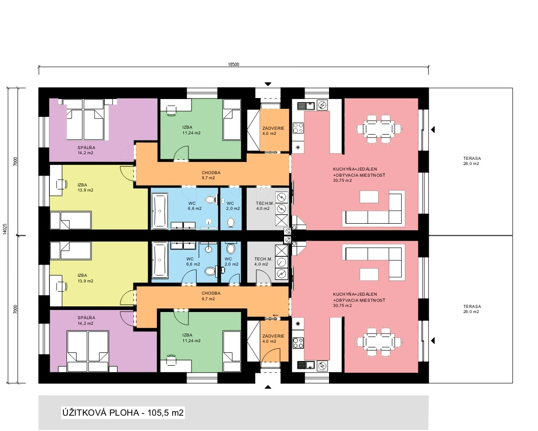 NOVOSTAVBA 4-IZBOVÉHO RODINNÉHO DOMU - MLADÝ HÁJ - ŠAĽA - 16