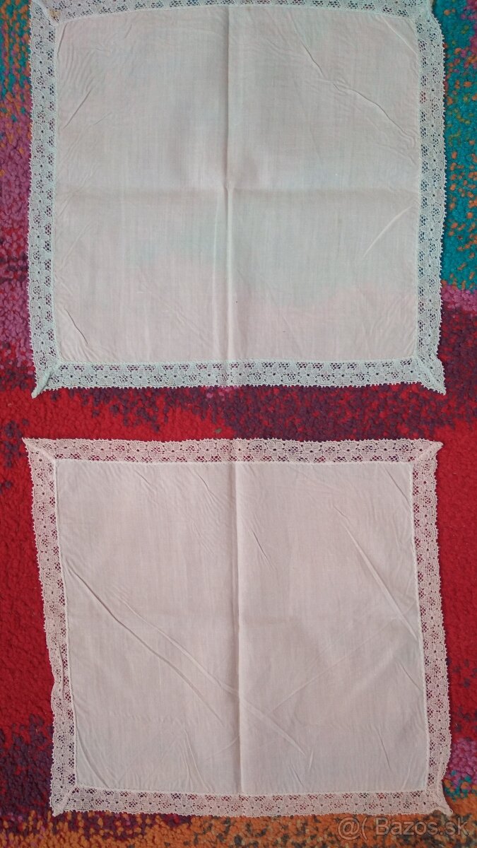 Predám obrusy,uteráky, utierky,látky, návlek na vankúš - 16