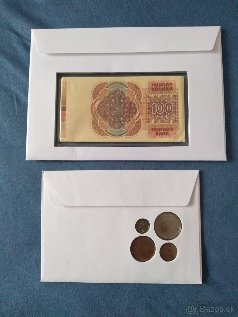 Švédske a Nórske sady mincí - 16