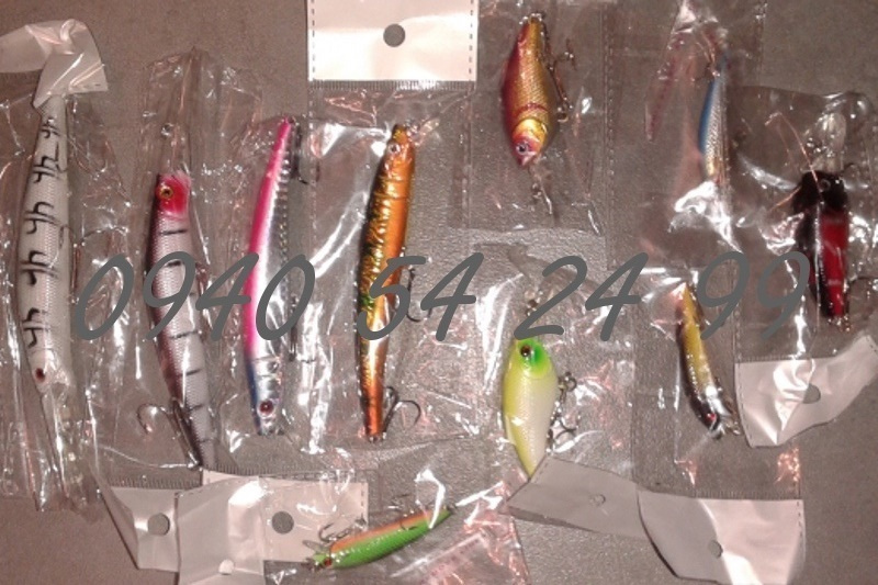 Rybárske potreby - sada mix voblerov - 16