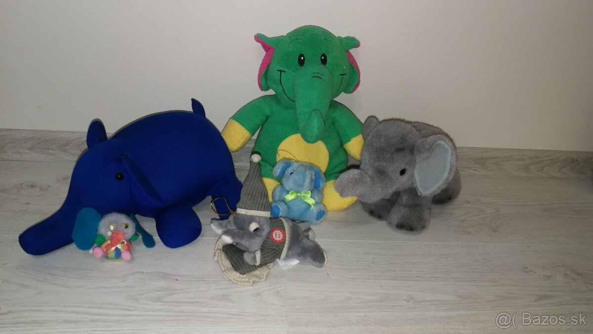 ✅ Dekoračné sošky slonov - rôzny materiál, veľkosť ✅ - 16