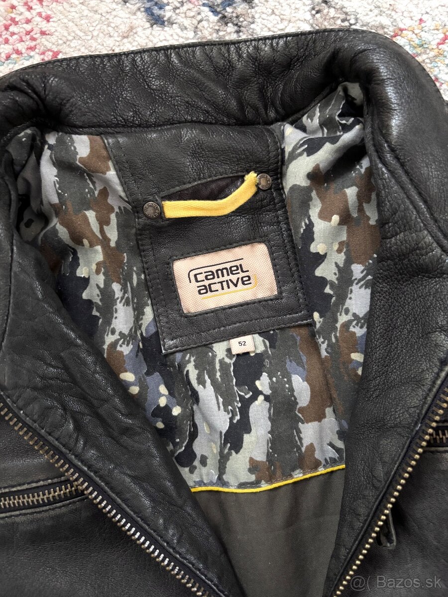 Pánska kožená bunda Camel Active - 16