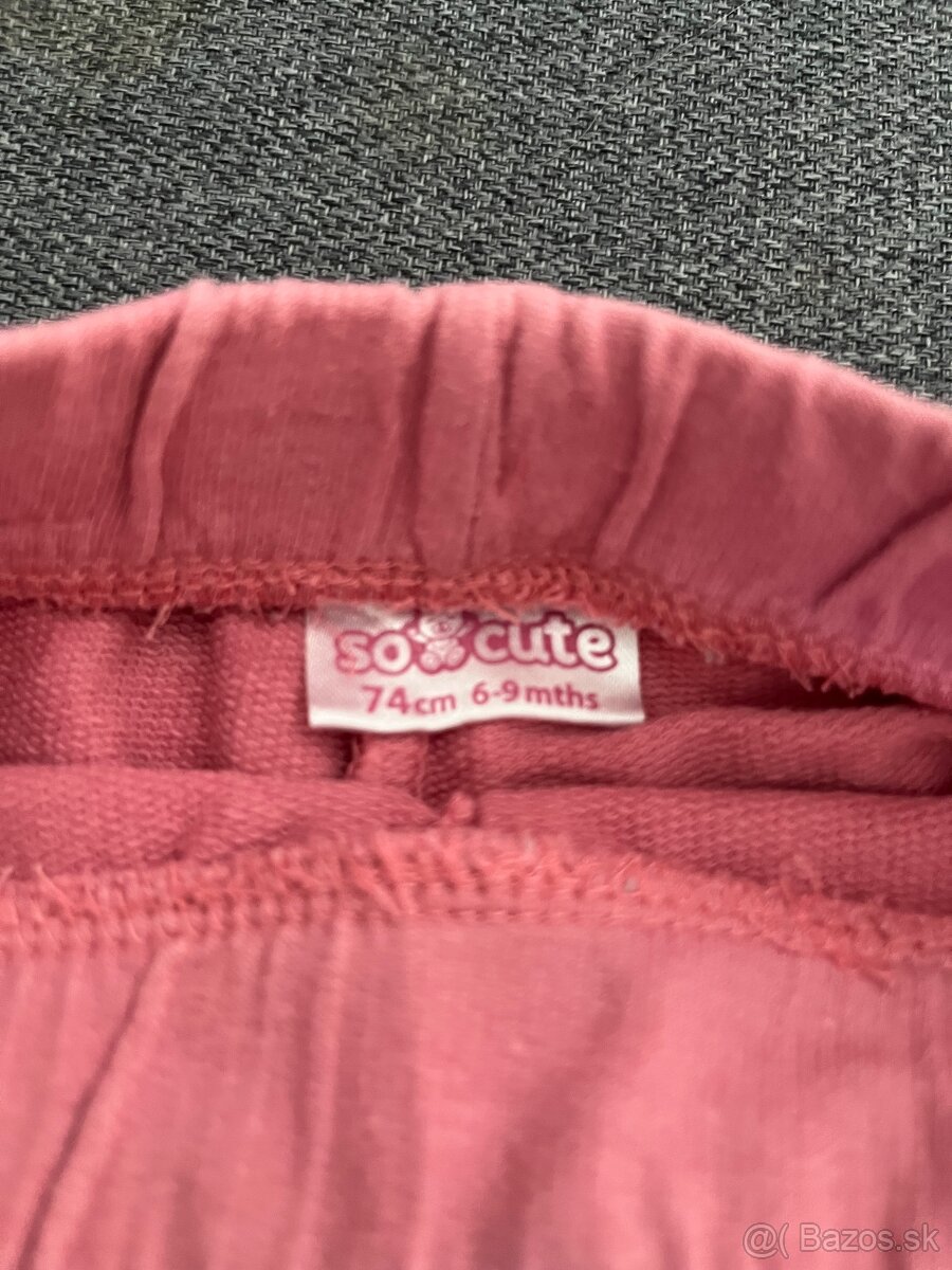 Tepláky, legíny, čiapky 68-74 - 16