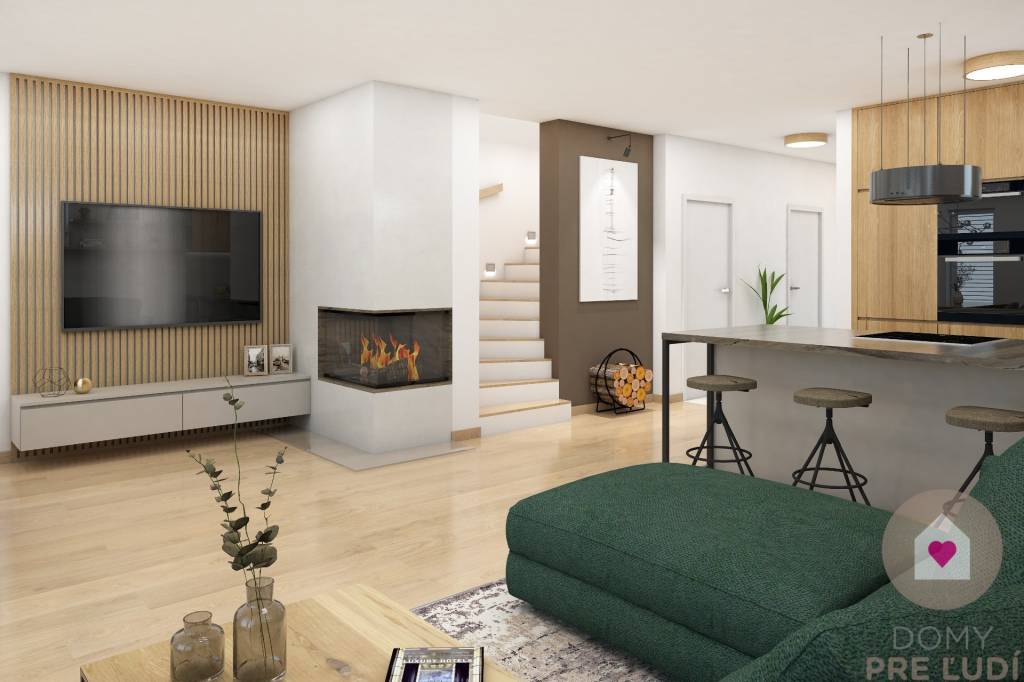 PRIESTRANÝ 4 izbový RD-128 m2 S TEPELNÝM ČERPADLOM, POZEMOK - 16