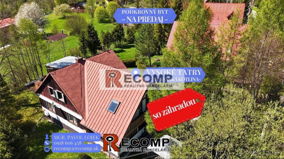 Na predaj: priestranný byt 103 m2 v Tatranskej Kotline so zá - 16