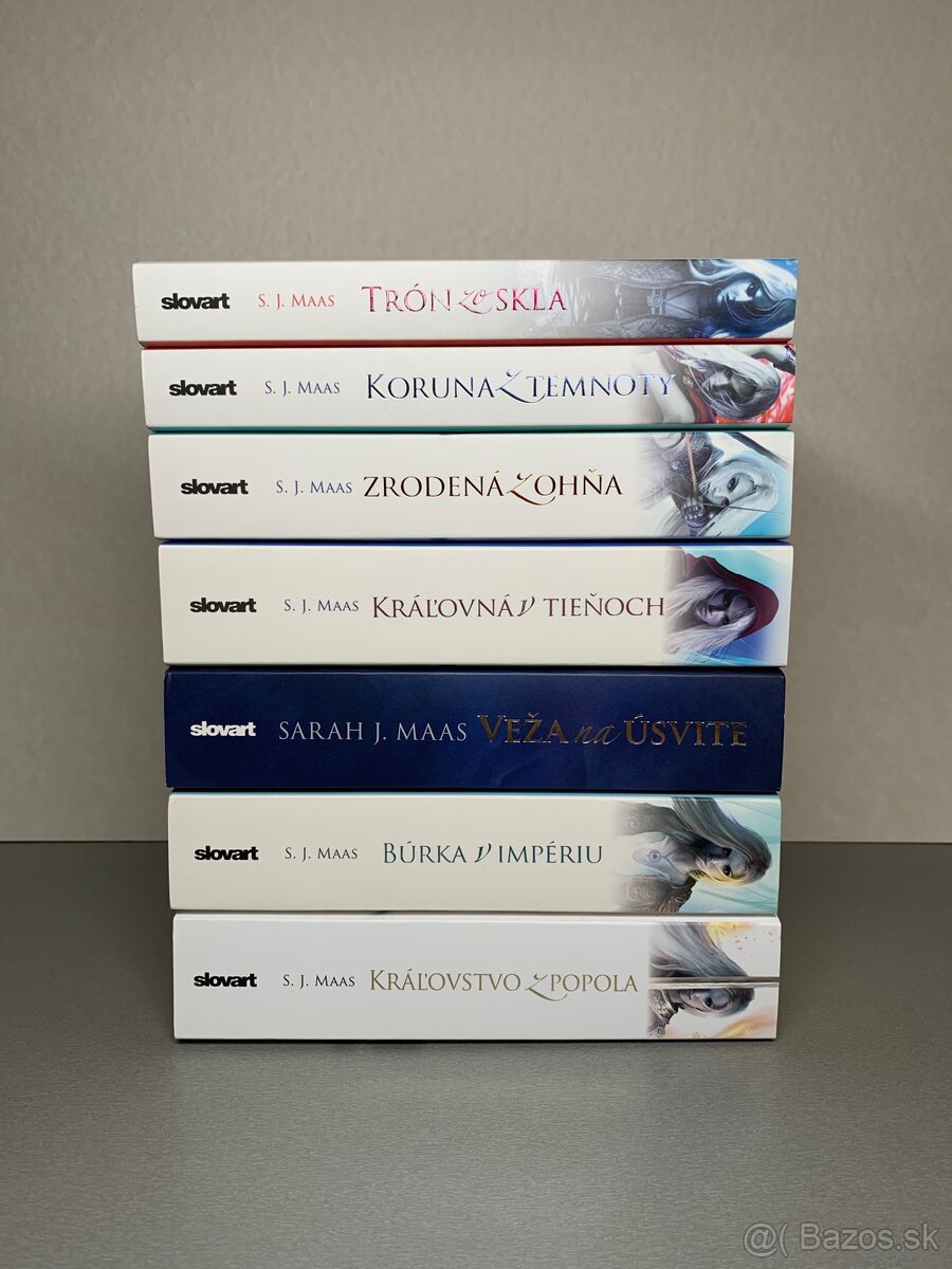 Trón zo skla sedem kníh set - 16