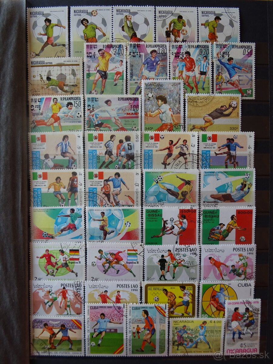 Pekná zbierka známok ŠPORT 1 - 16