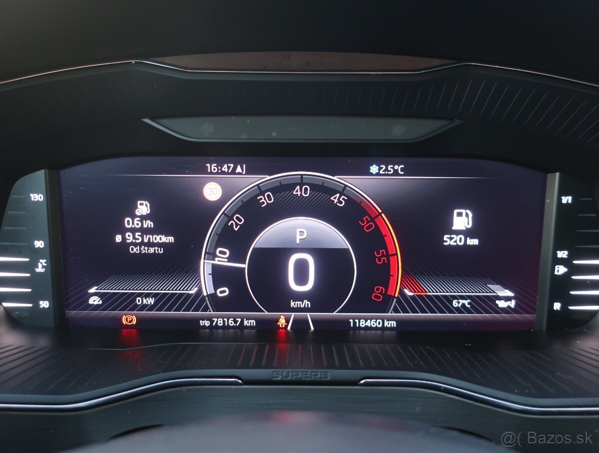 Odstúpim leasing na Škodu Superb III combi 2021 virtual, DSG - 16