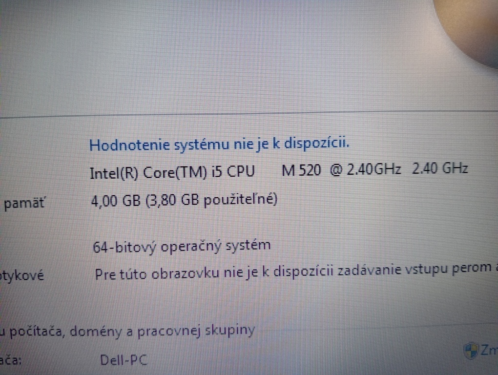 predám na diely notebooky DELL - 16