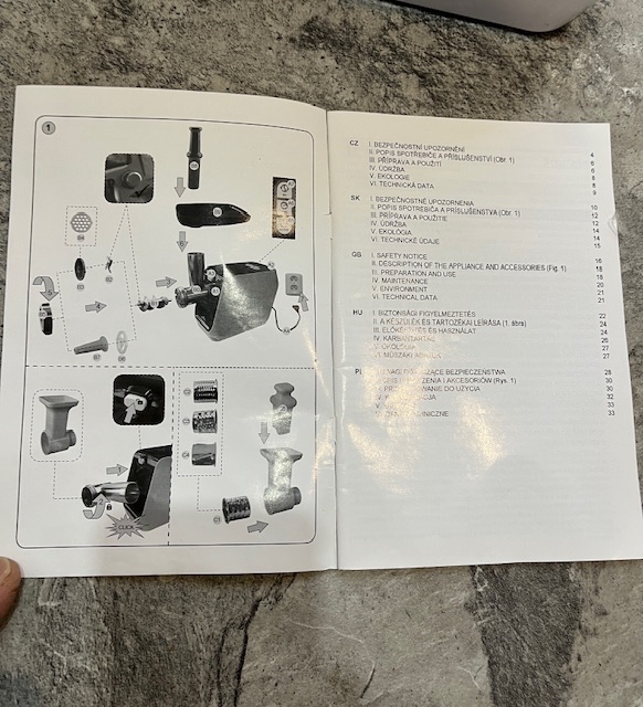 Mlynček na mäso Eta Ambo ll - 16