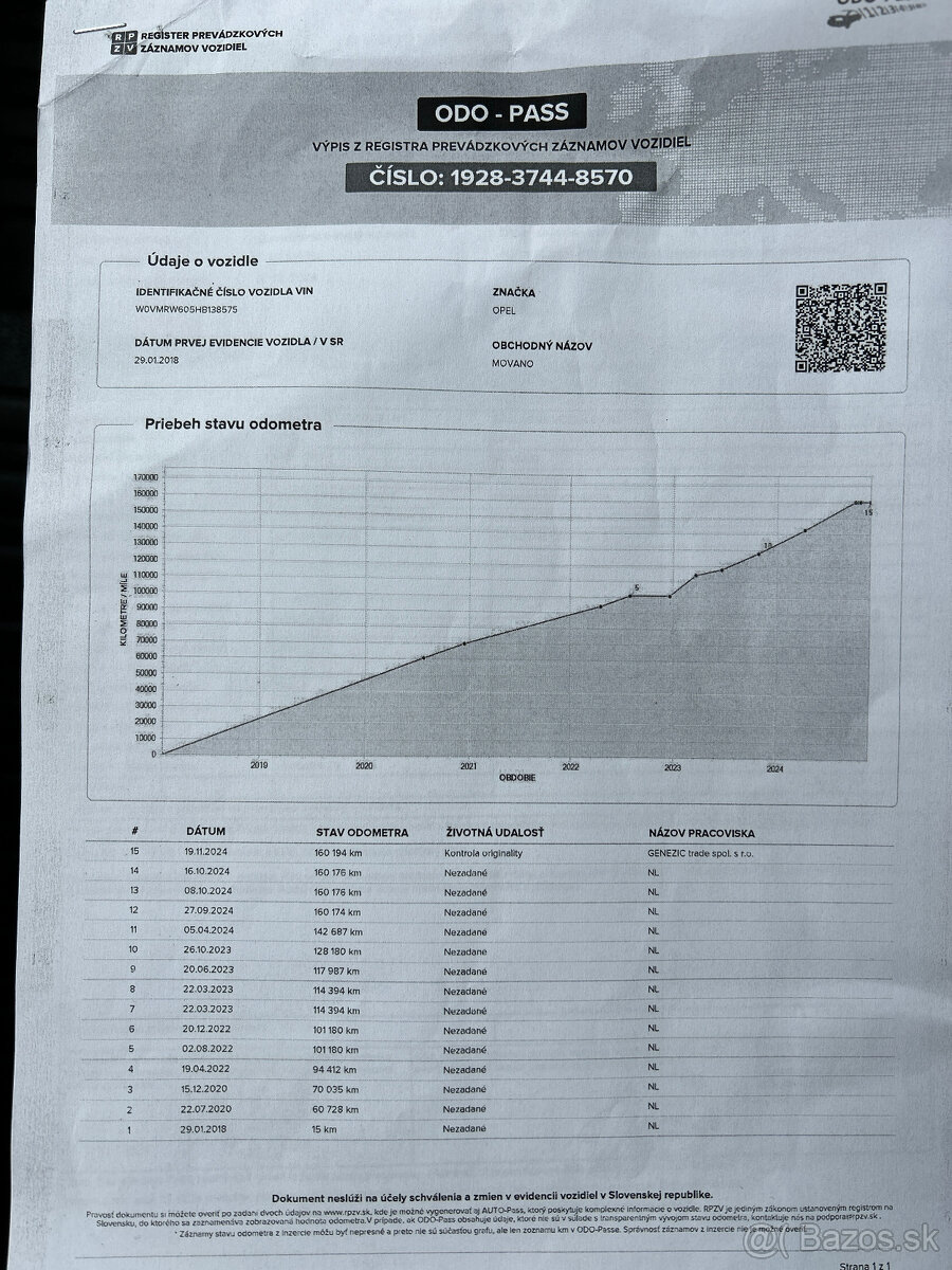 Opel Movano 2.3 CDTi, 3500, L2H2, odpočet DPH - 16