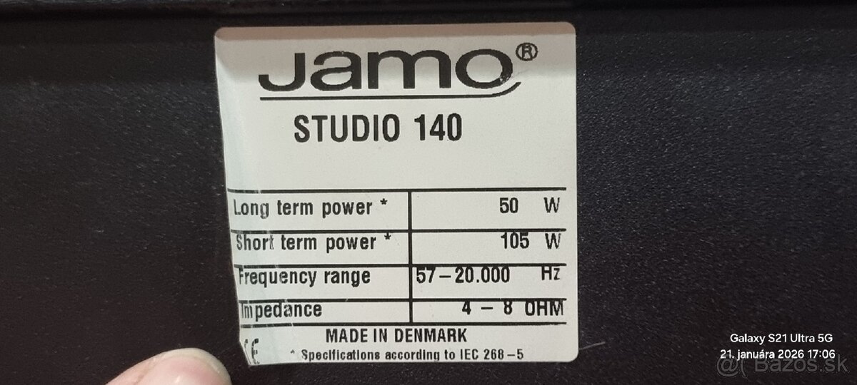 Predám Receiver Technics, Tesla NC 470, repro Jamo - 16